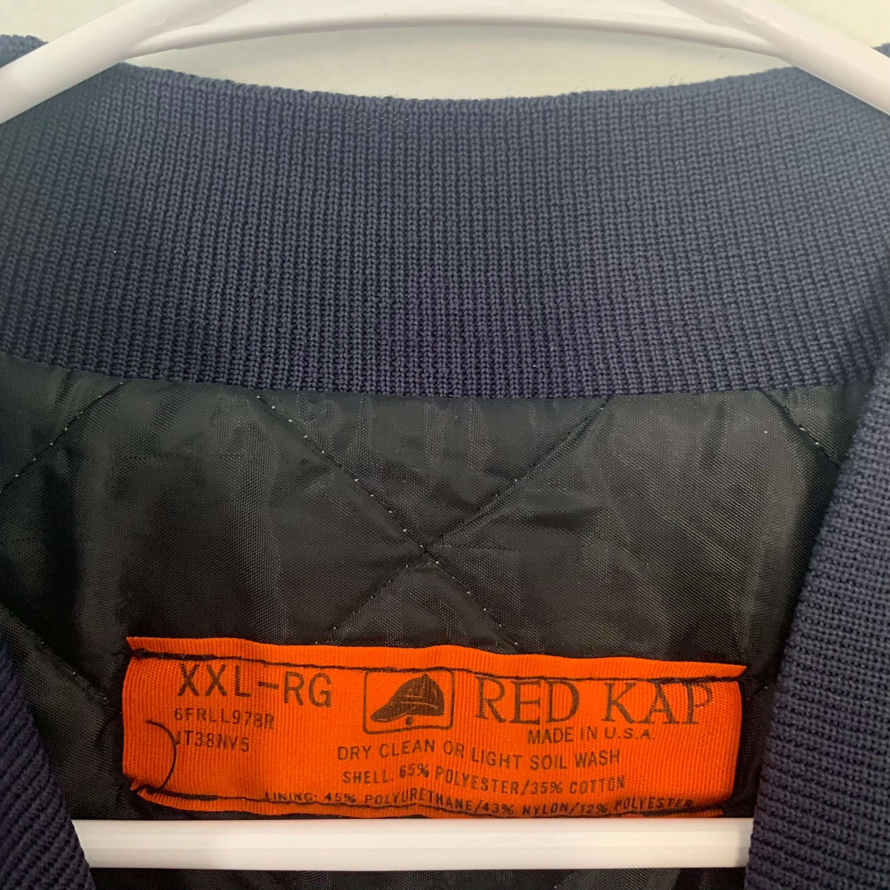 1990's Red Kap Bomber Jacket- 27" x 28"