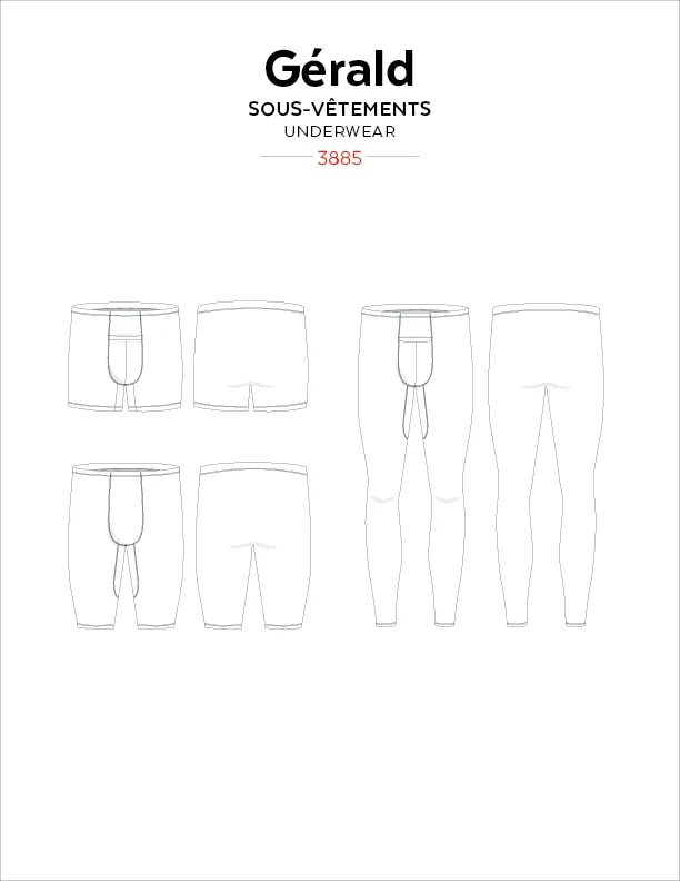 3885 // GÉRALD Underwear