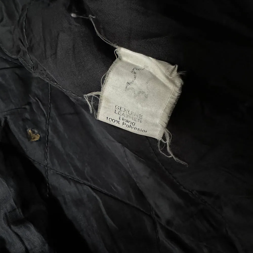 80's～ big size！ HIGHWAY one ライダース レザージャケット XXL size 240222H