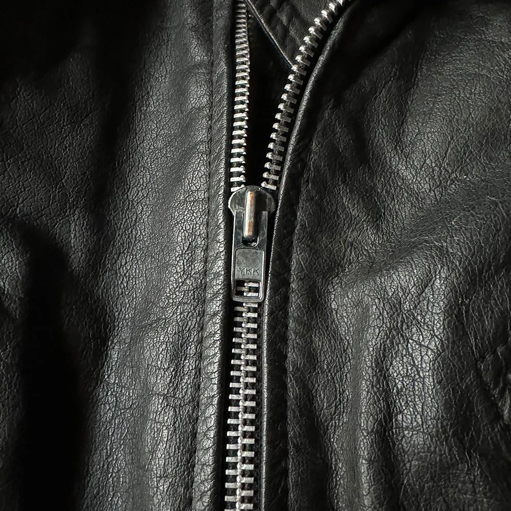 80's～ big size！ HIGHWAY one ライダース レザージャケット XXL size 240222H