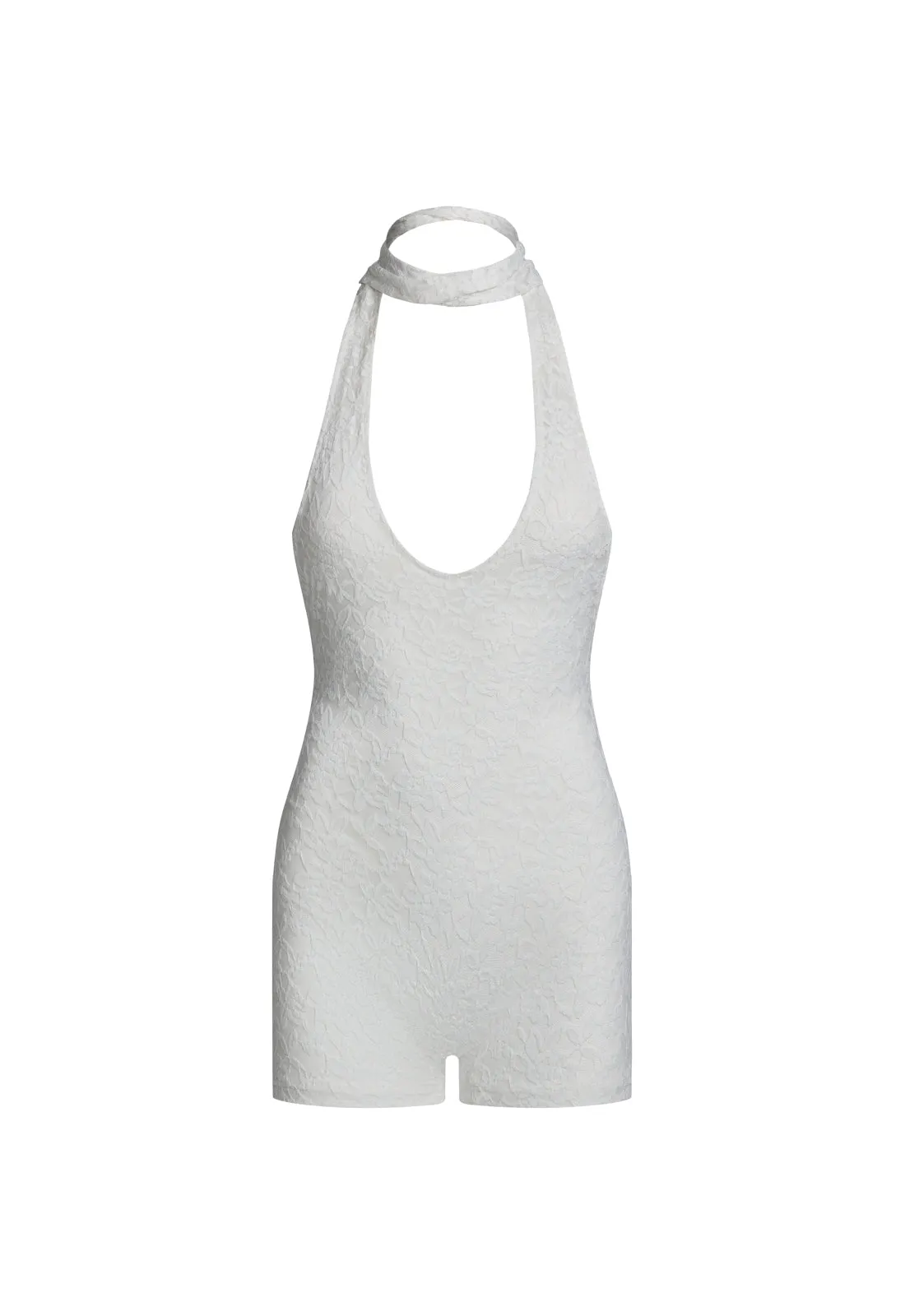 ACE ROMPER - PORCELAIN