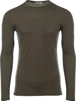 Aclima Men&#x27;s LightWool Undershirt Long Sleeve Tarmac | Buy Aclima Men&#x27;s LightWool Undershirt Long Sleeve Tarmac here | Outnorth