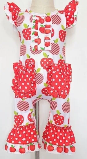 Apples to Apples Infant Girl's Romper