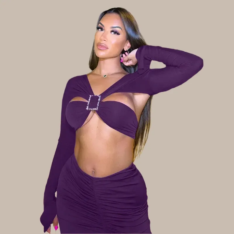 Backless Bodycon Ensemble