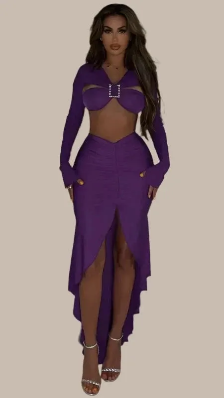 Backless Bodycon Ensemble