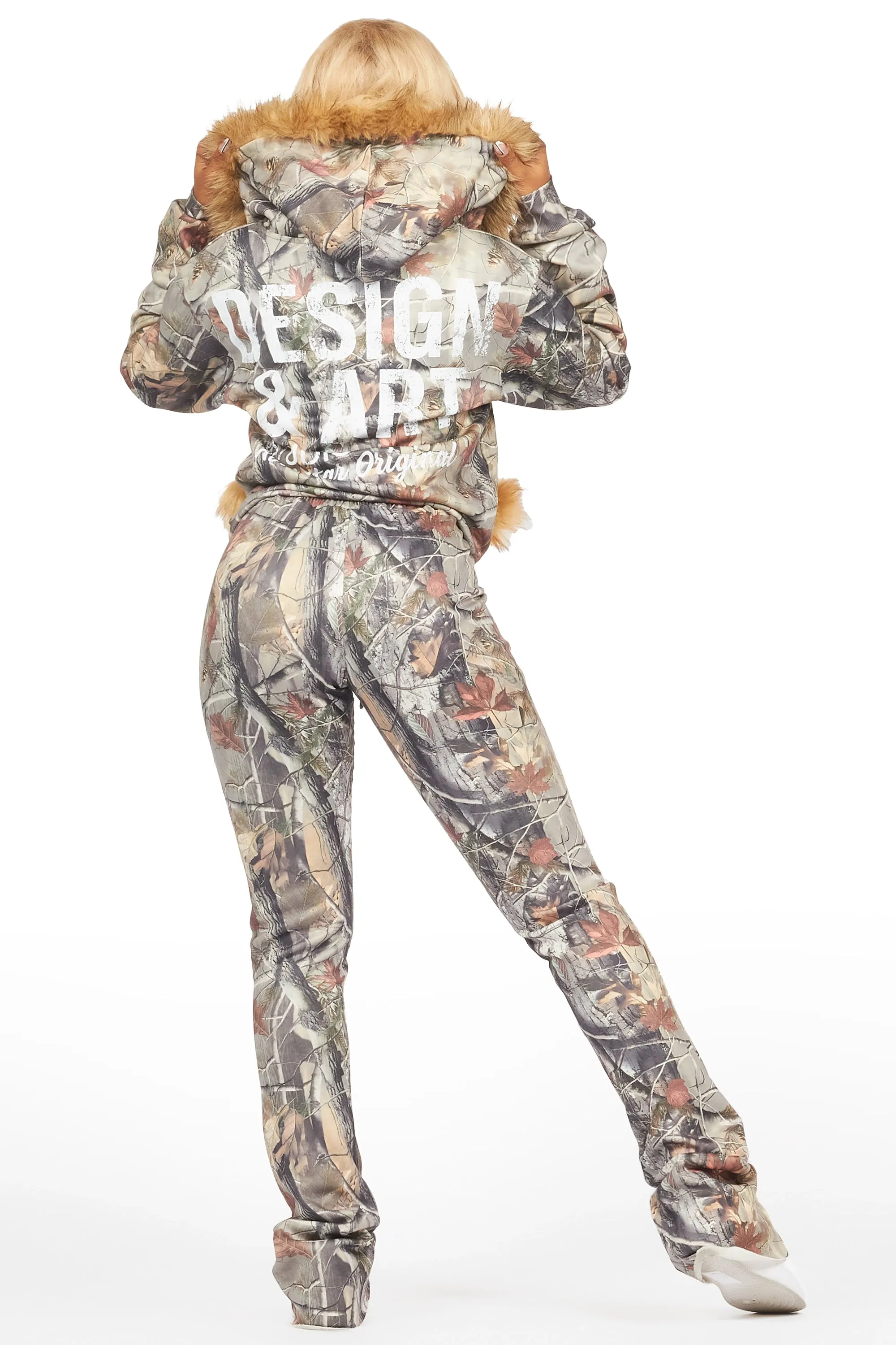 Benita Grey Tree Camo Super Stacked Trackset
