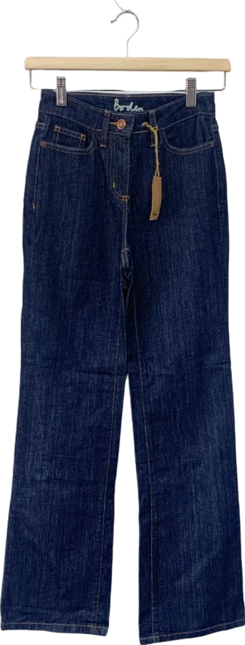 Boden Blue Straight-Leg Denim Jeans UK 6R
