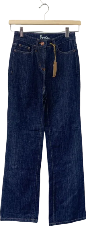 Boden Blue Straight-Leg Denim Jeans UK 6R