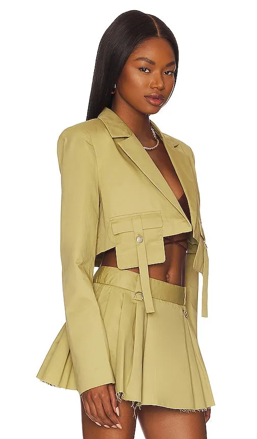 BY.DYLN Porter Jacket in Tan