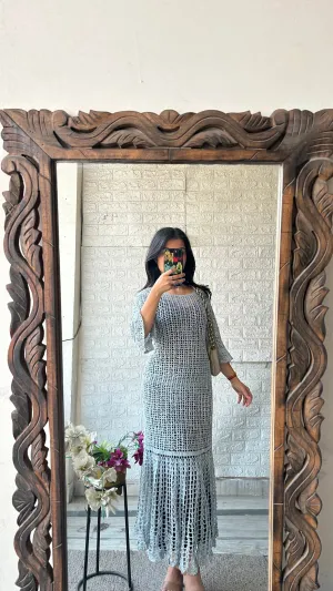 Crochet Dress Free size up to bust 40