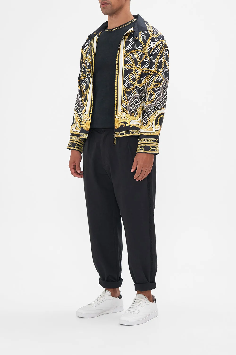 CROPPED ZIP THROUGH JACKET TETHER ME NOT