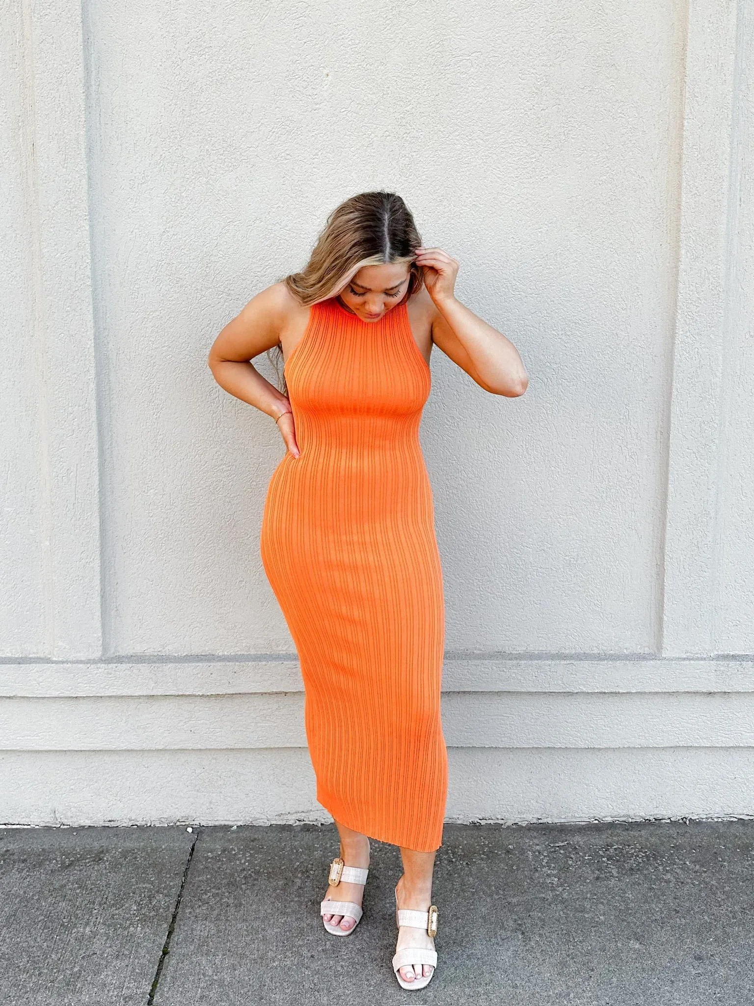 Danica Knit Midi Dress