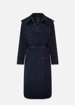Darcy Trench Coat Navy