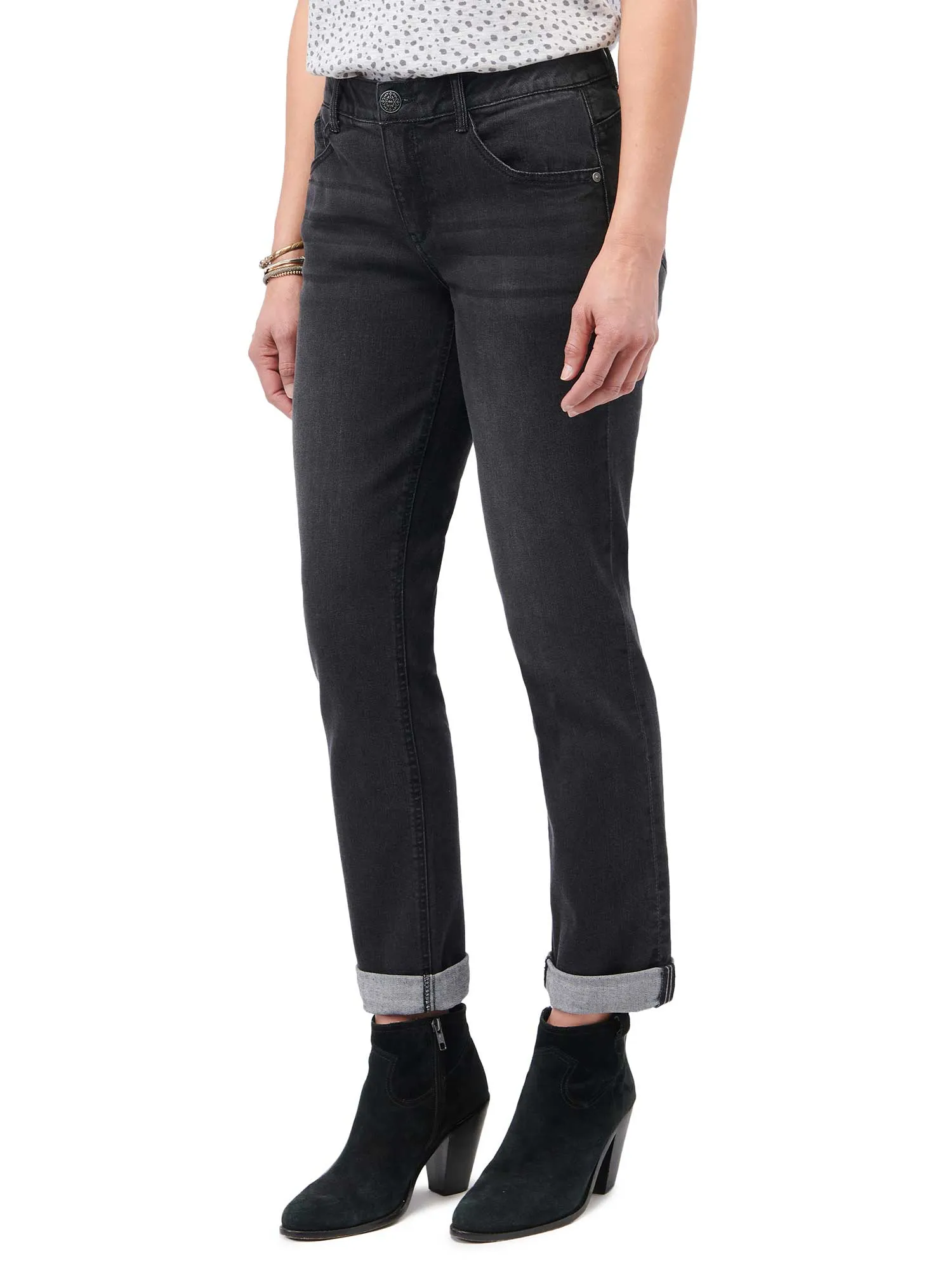 Democracy "Ab"solution® Black Denim Girlfriend Jeans