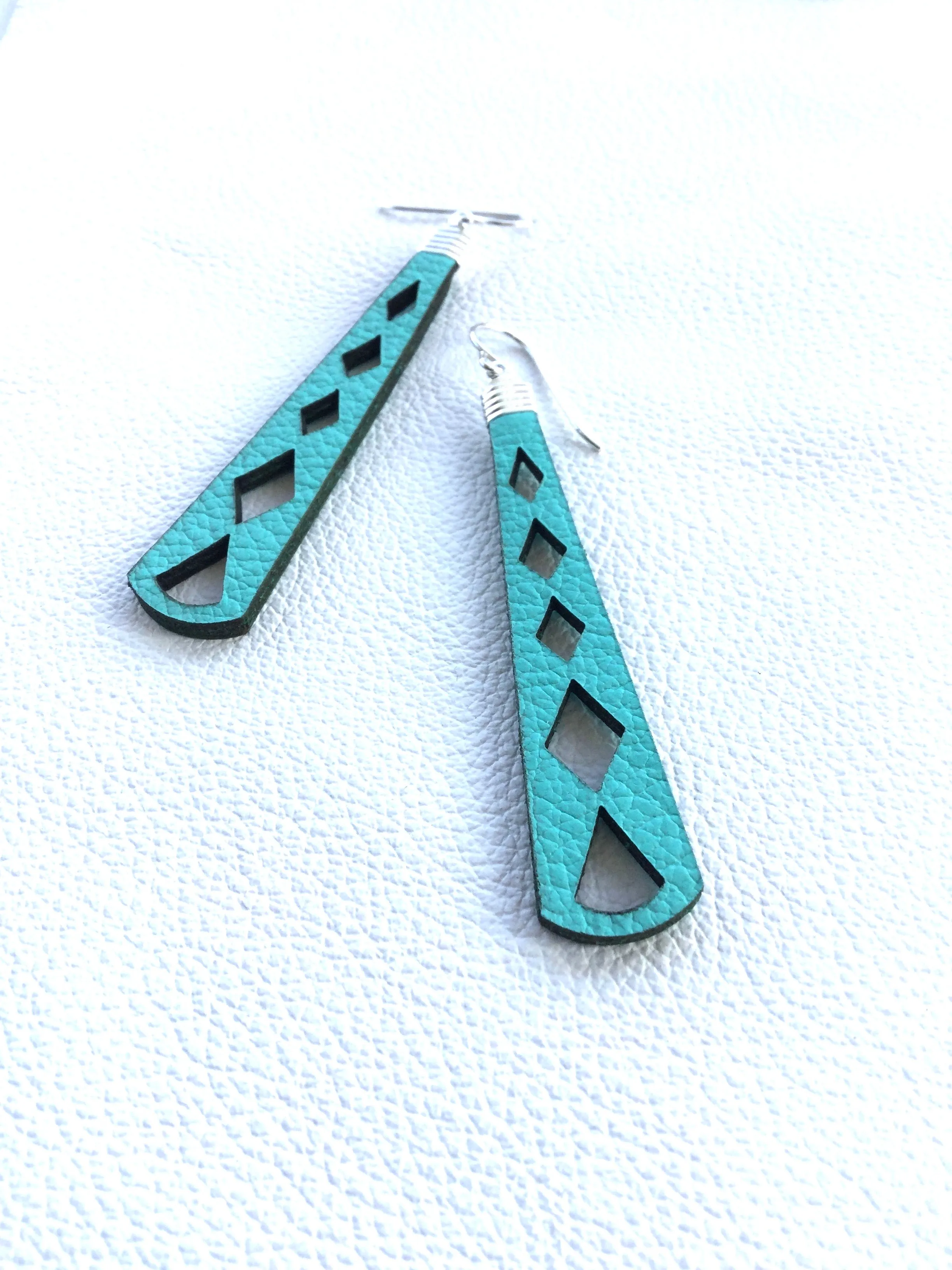 Diamond Stick Earrings- Your choice of colour
