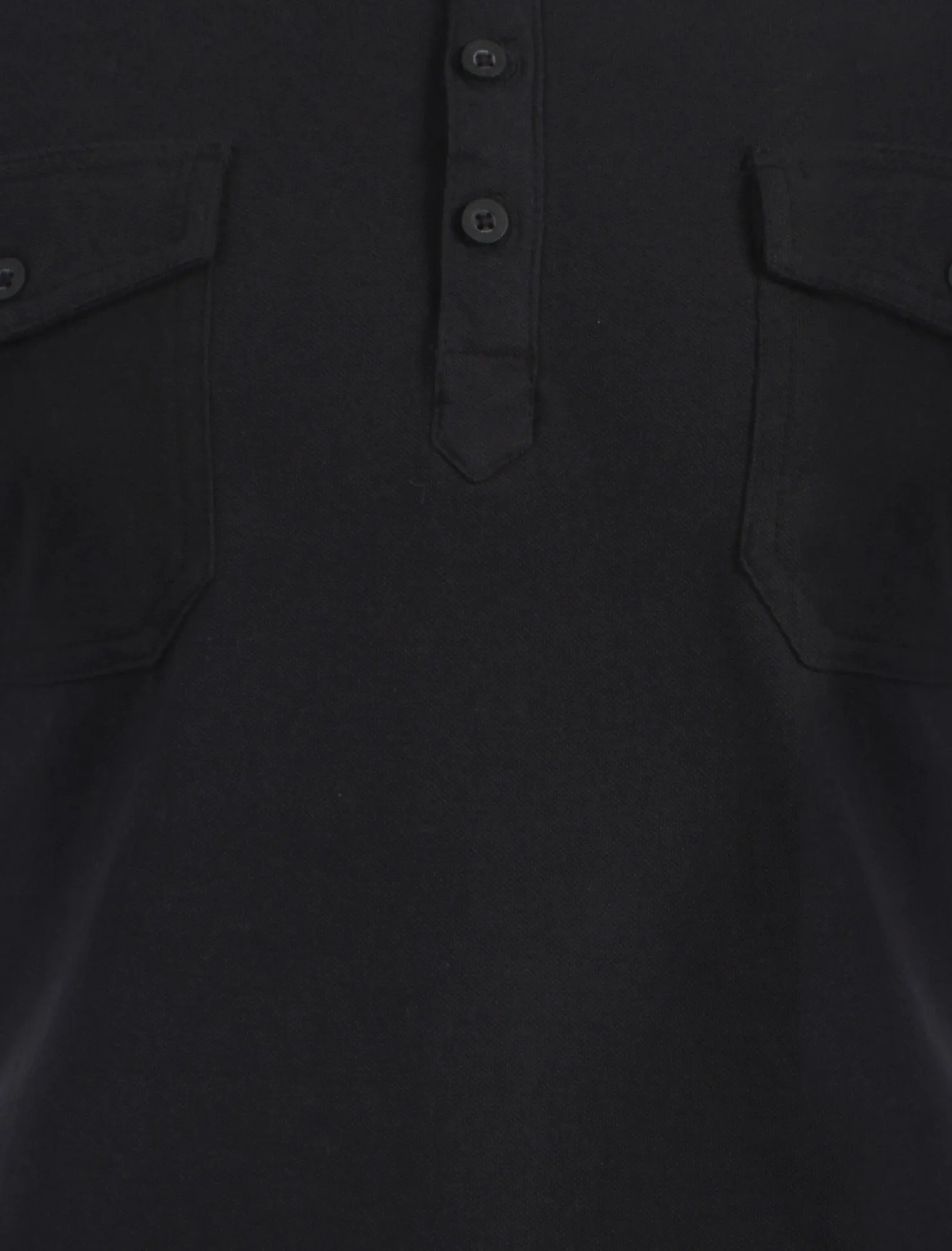 Dissident Zenith cotton black polo shirt