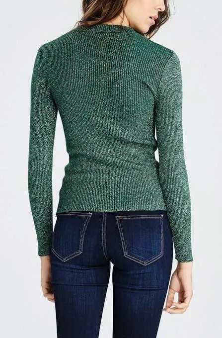 Embroidered Insect Bow Top