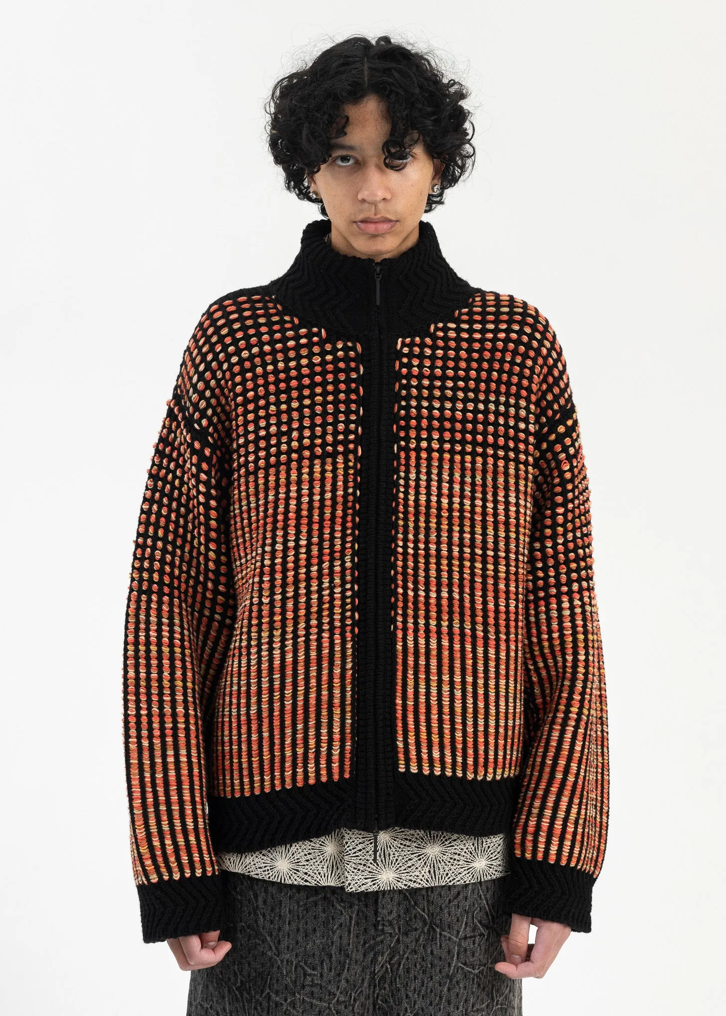 EUPHORIC BLACK SAINT TRACK JACKET