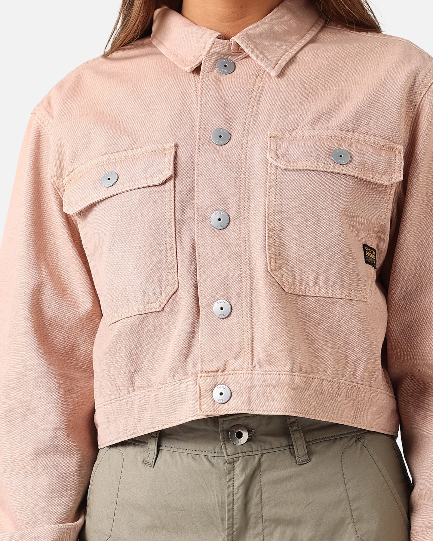G-Star Women's Boxy Explorer Jacket Sun Faded Rugby