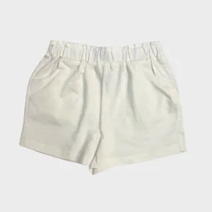 Girls White Shorts