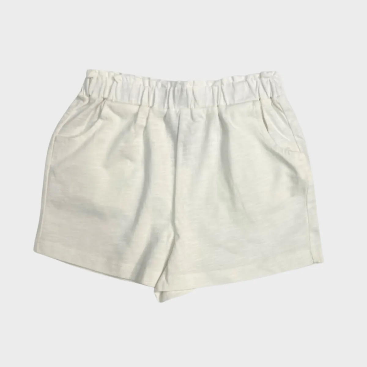 Girls White Shorts