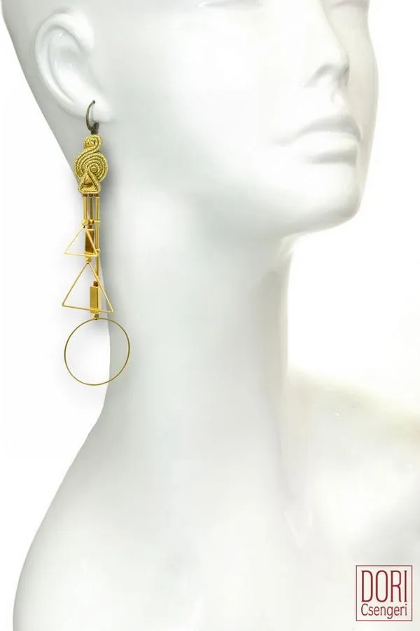 GoGo Geometric Earrings - Single Earring