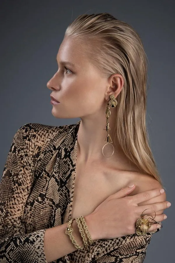 GoGo Geometric Earrings - Single Earring
