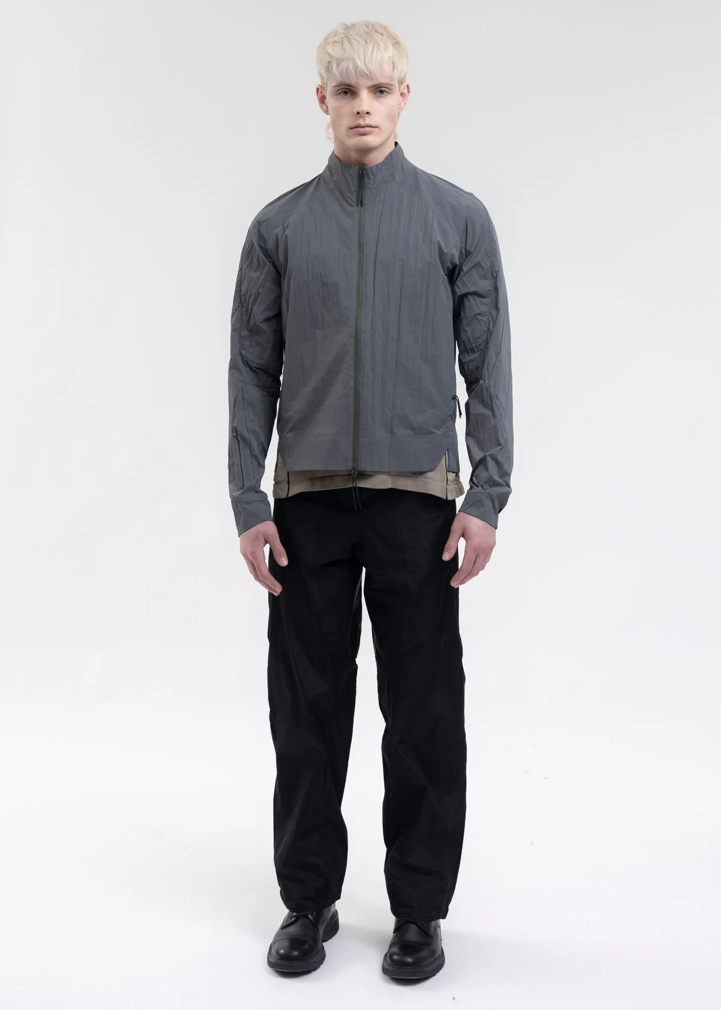 Green Notch Track Top