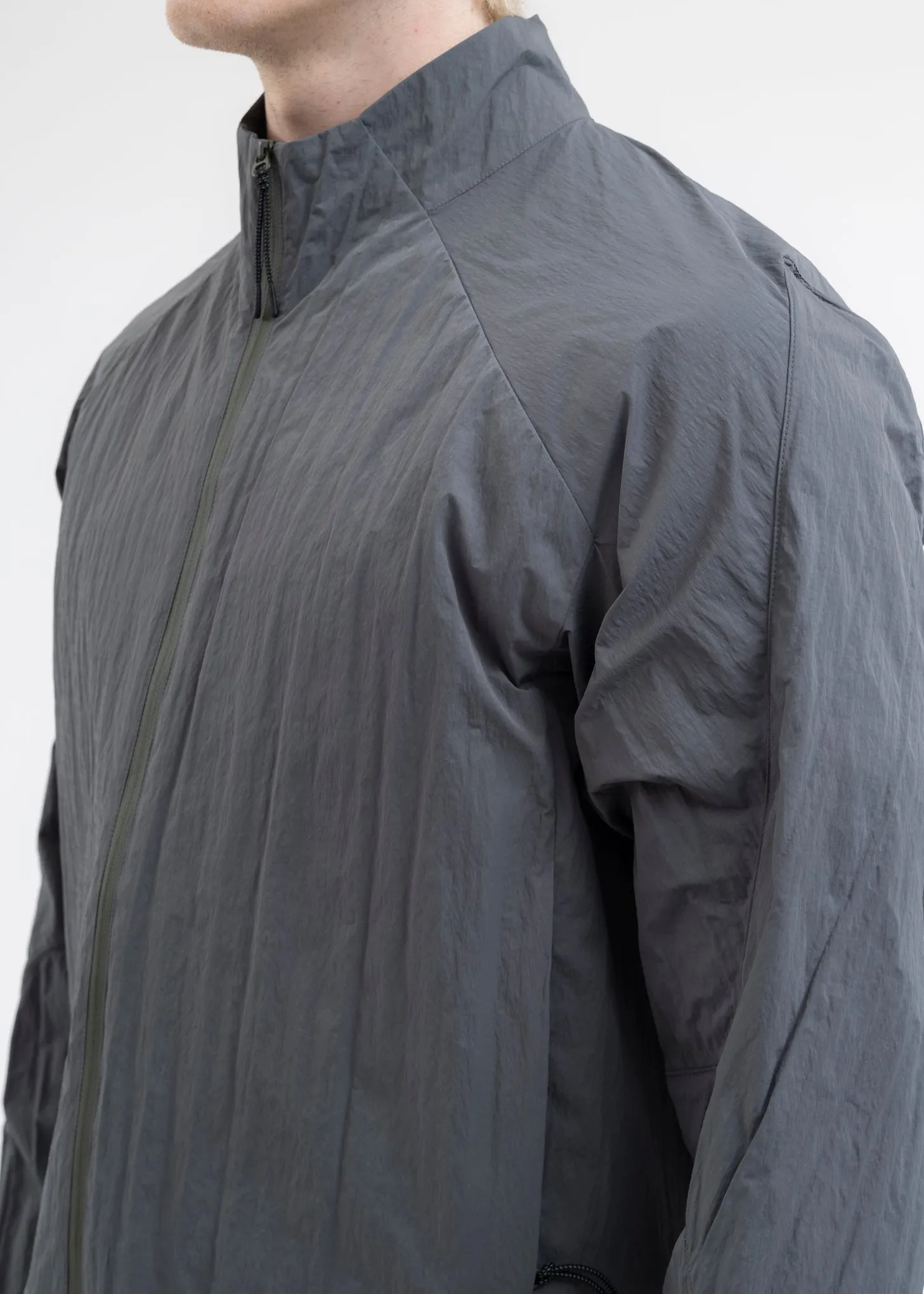 Green Notch Track Top