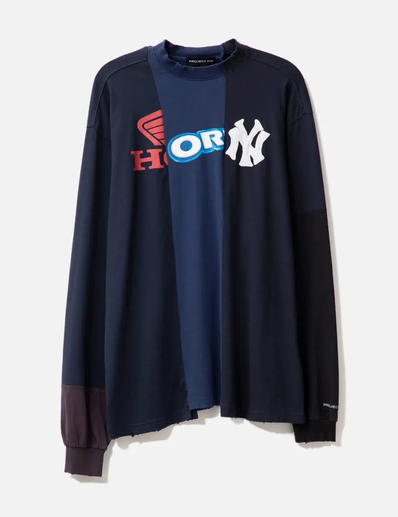 HORNY UNBALANCED WASHED LONG SLEEVE