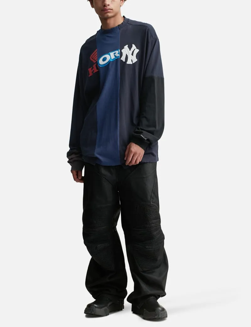 HORNY UNBALANCED WASHED LONG SLEEVE