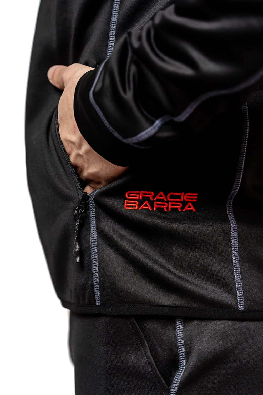 Incognito Mens Track Jacket - Black