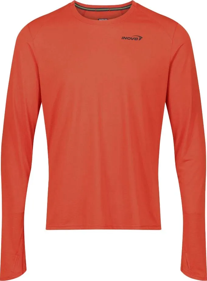 inov-8 Men&#x27;s Performance Long Sleeve T-Shirt Fiery Red / Red | Buy inov-8 Men&#x27;s Performance Long Sleeve T-Shirt Fiery Red / Red here | Outnorth