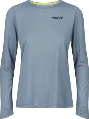 inov-8 Women&#x27;s Performance Long Sleeve T-Shirt Blue Grey / Slate | Buy inov-8 Women&#x27;s Performance Long Sleeve T-Shirt Blue Grey / Slate here | Outnorth