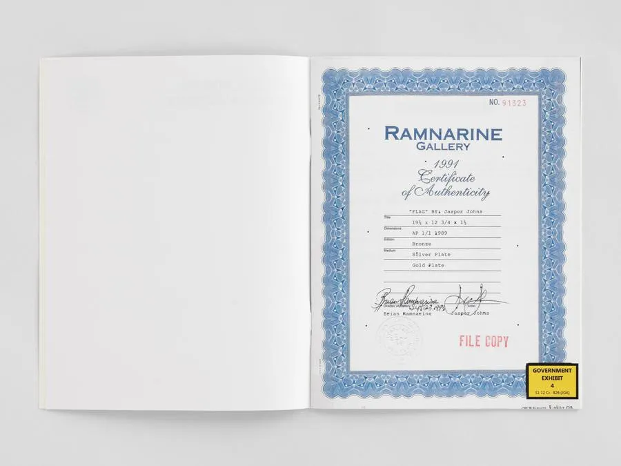 Jasper Johns VS Brian Ramnarine