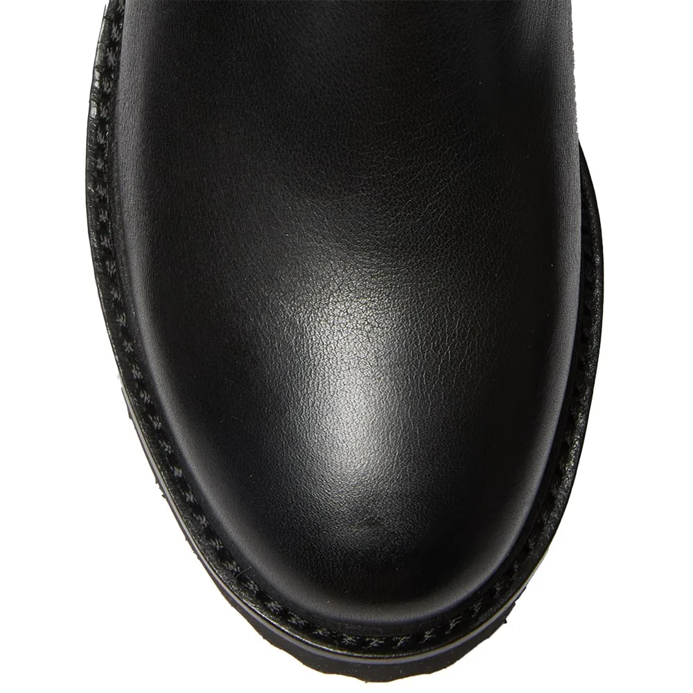 Jetson Boot in Black Leather