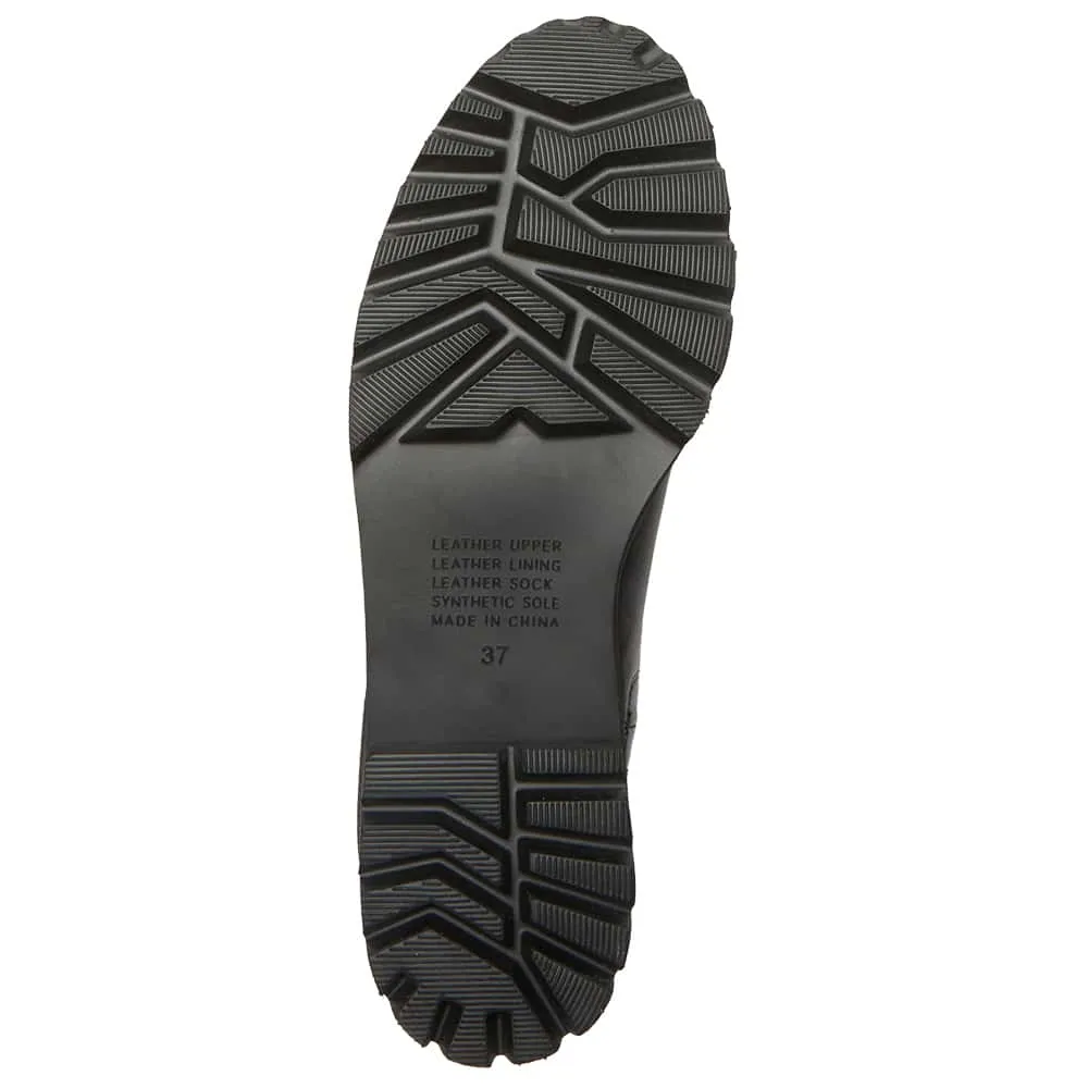 Jetson Boot in Black Leather