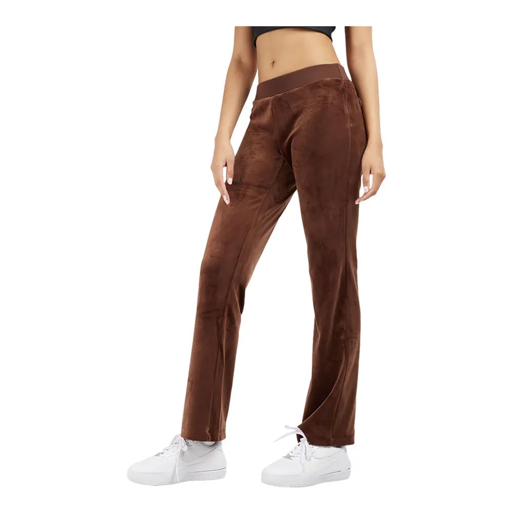 Juicy Couture Women's OG Big Bling Velour Track Pants
