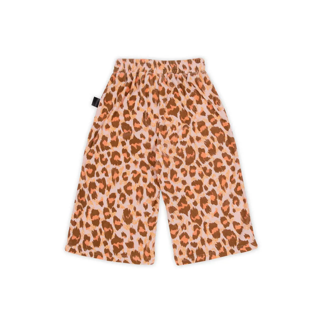 Kapow Wild Salmon Wide Leg Culottes