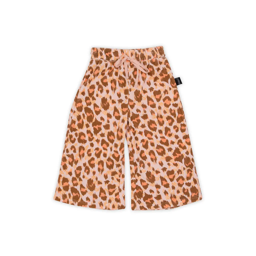 Kapow Wild Salmon Wide Leg Culottes