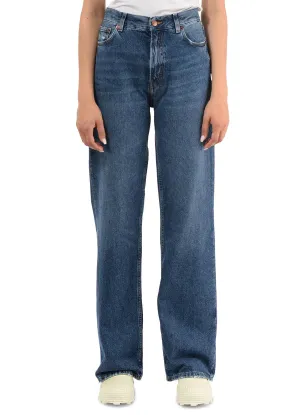 Korea Jeans in Mid Blue