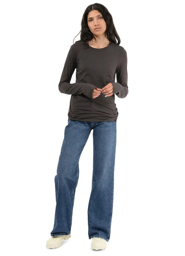 Korea Jeans in Mid Blue
