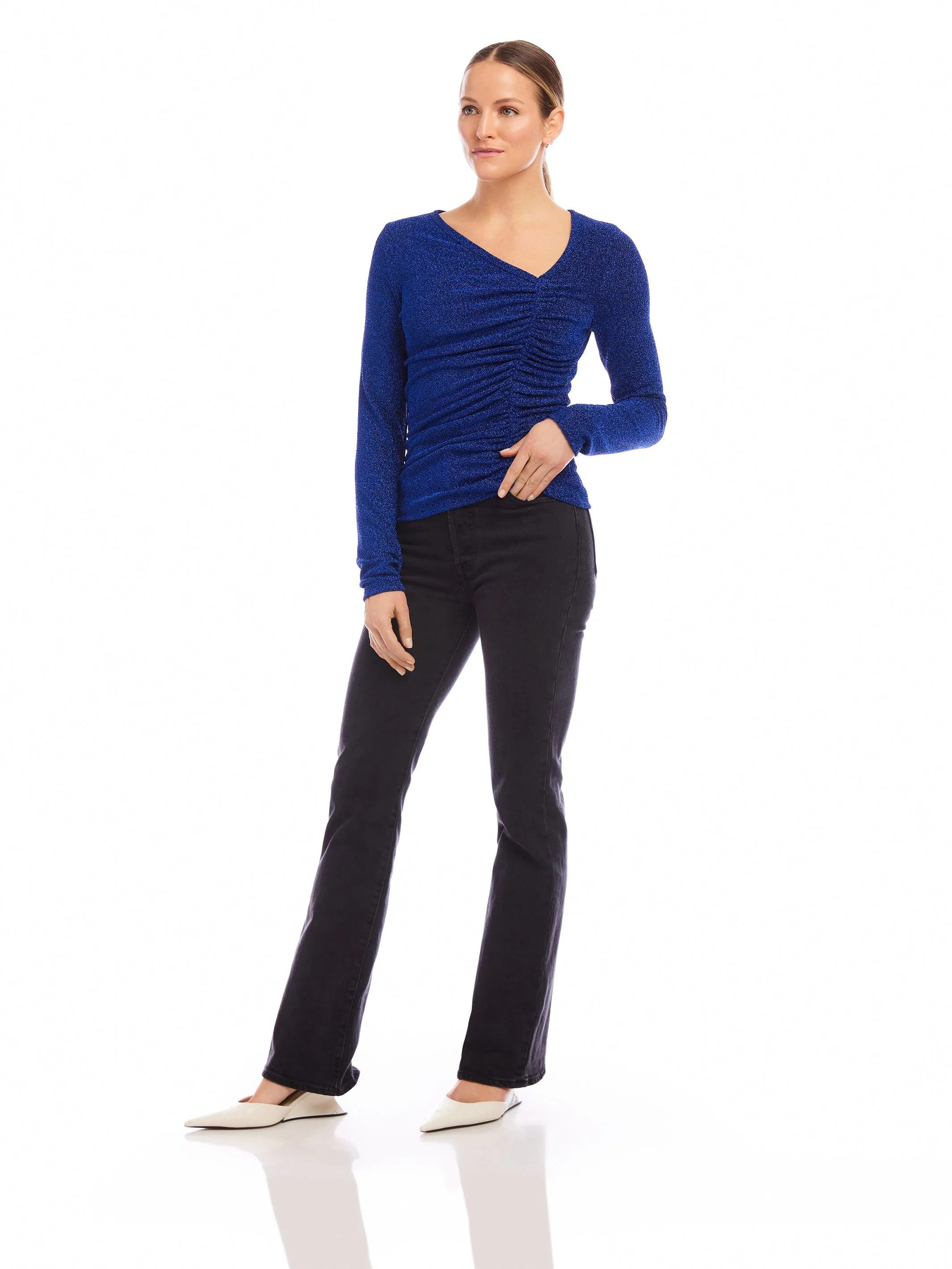 Krissy Asymmetric Neck Top
