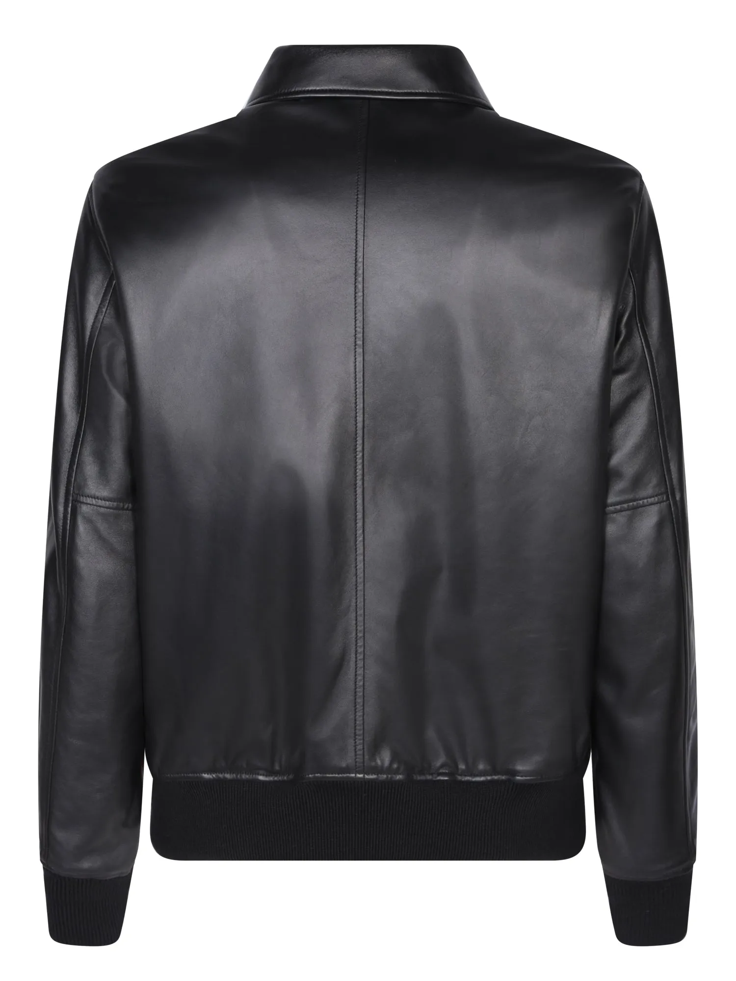 Leather black jacket