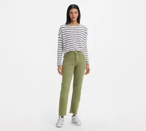 LEVI'S: Wedgie Steeped Green