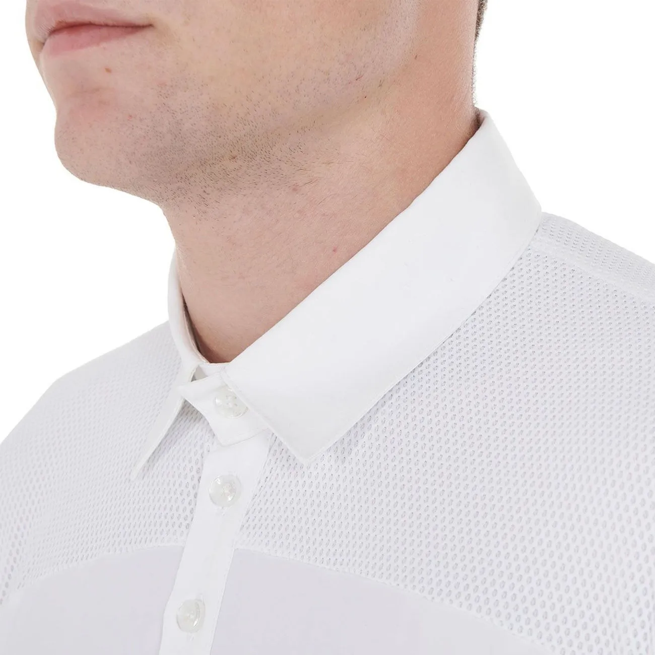 LONG SLEEVE MEN&#x27;S COMPETITION POLO SHIRT