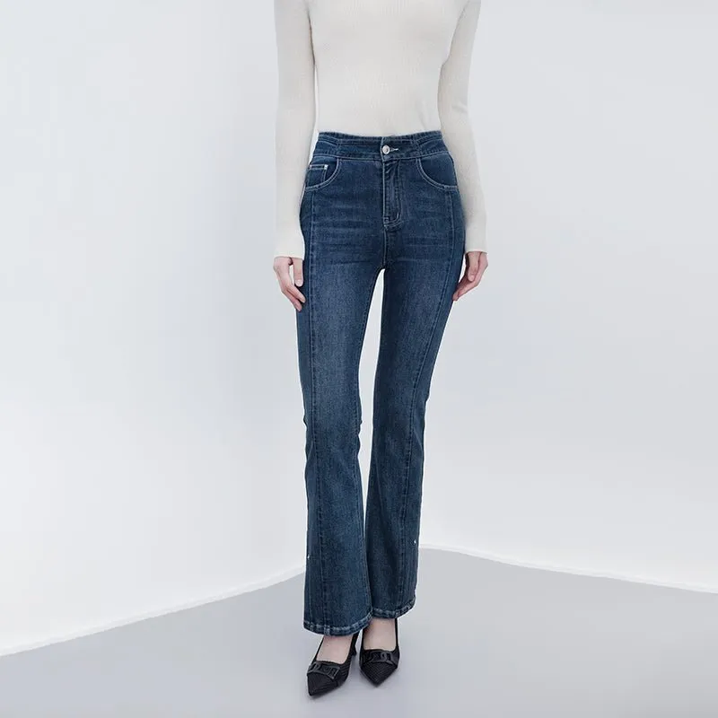 Midnight Blue Flare Jeans
