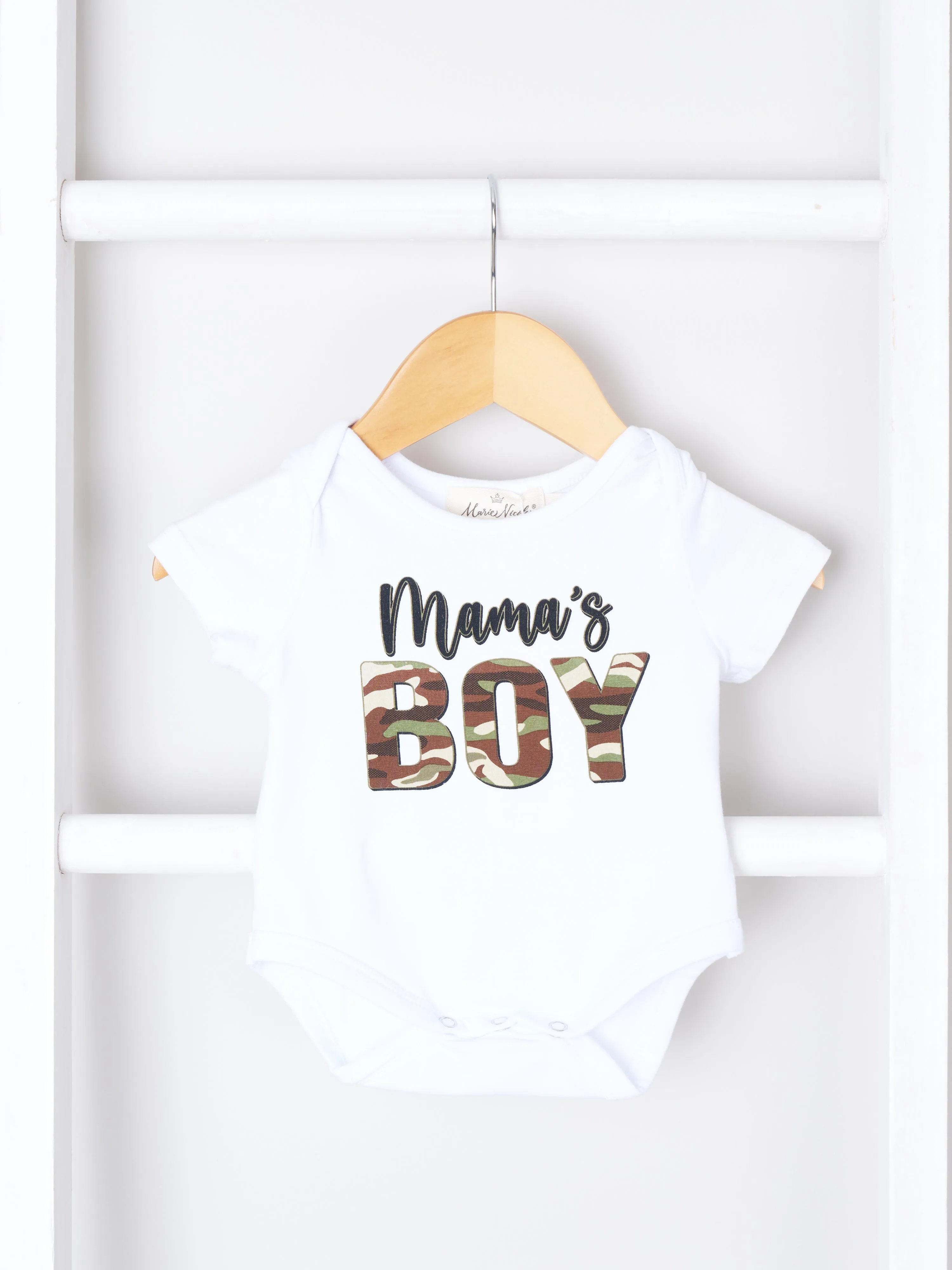 Mom & Me "Boy Mama" Shirt & Romper