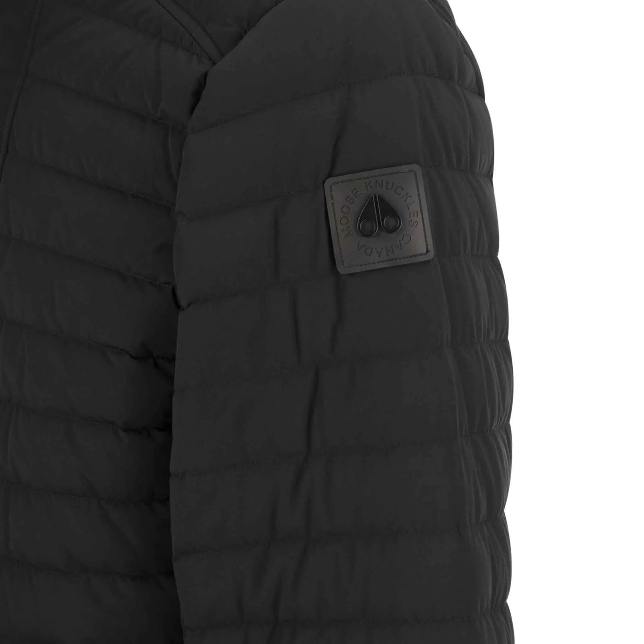 Moose Knuckles Mens Keap Bomber in Black