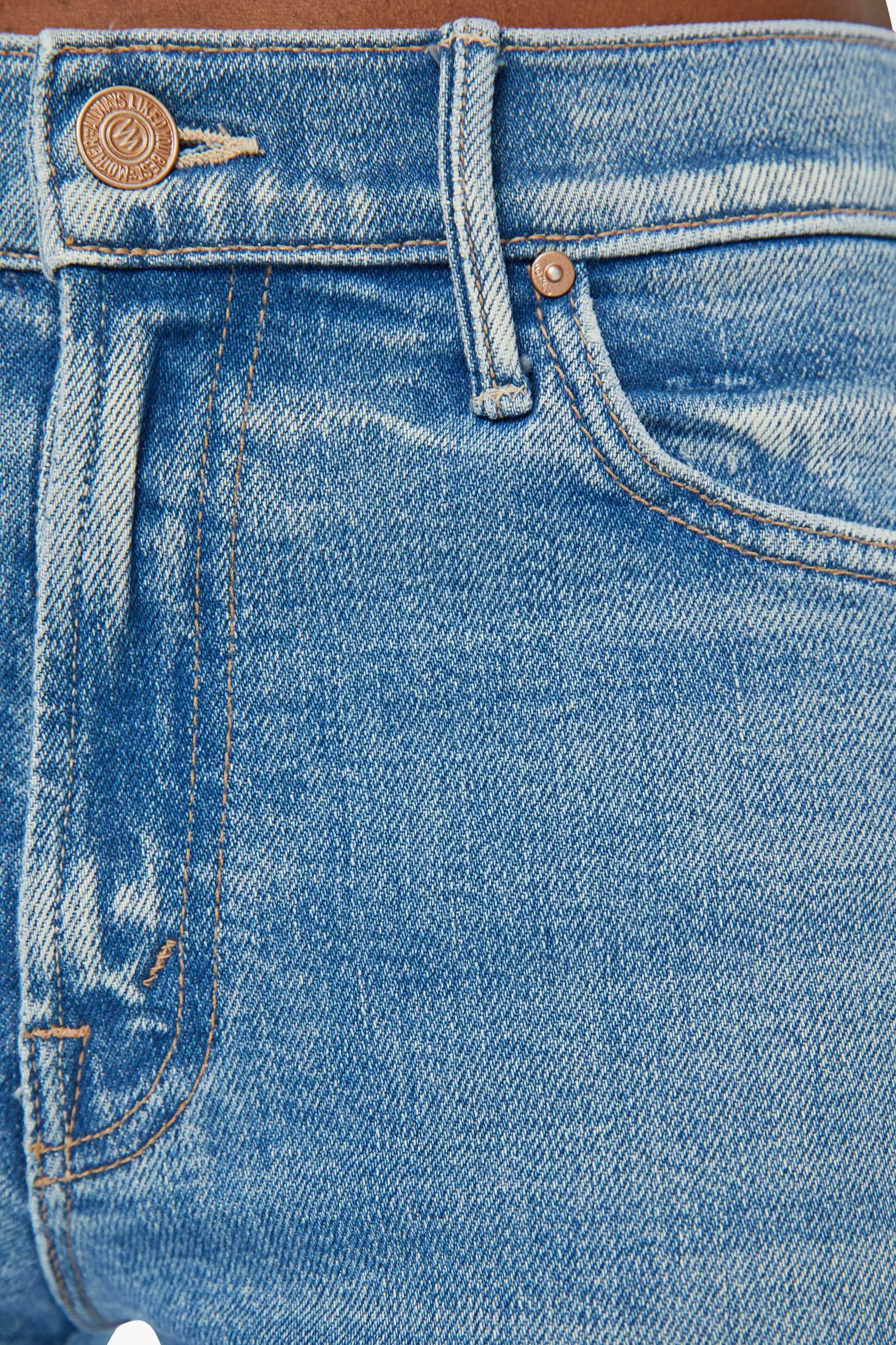 Mother Outsider Sneak Jeans